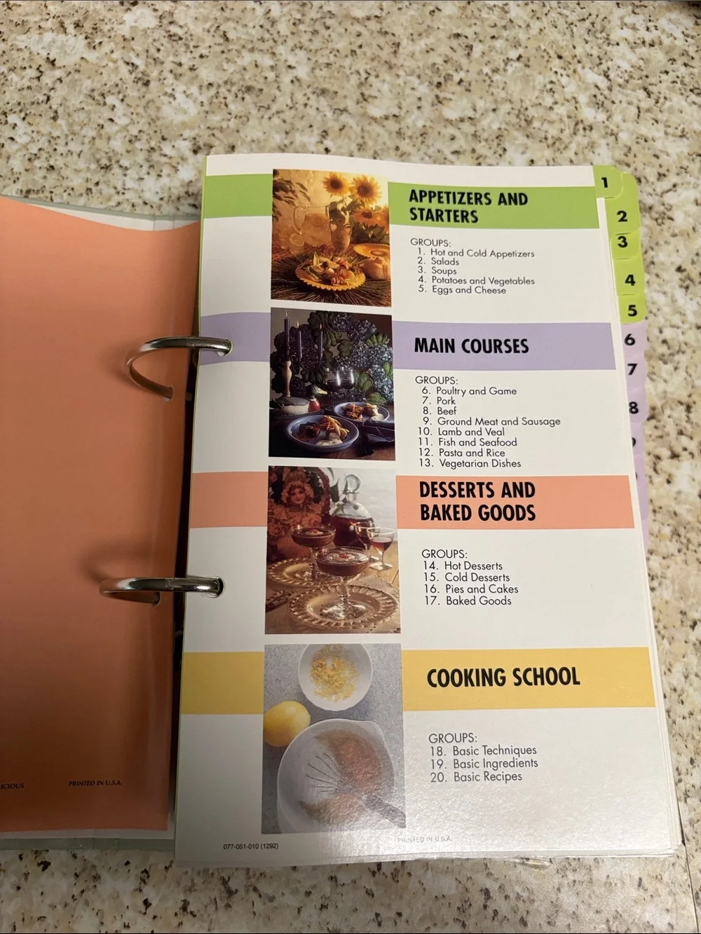 Delicious Cookbook – Sage Green Cover with Gold Lettering